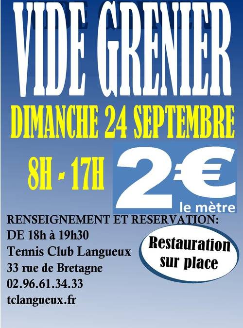 Vide grenier au TCL !