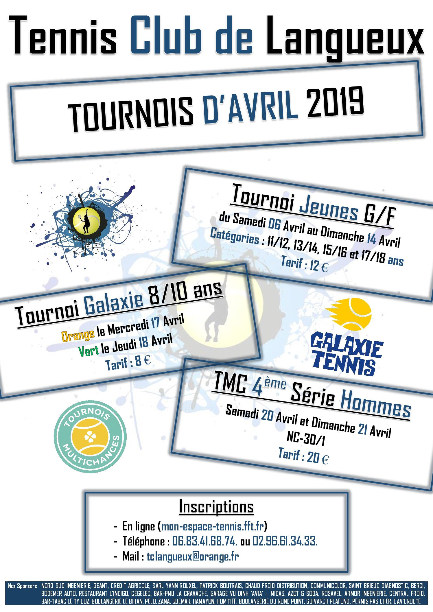 Tournois Avril 2019